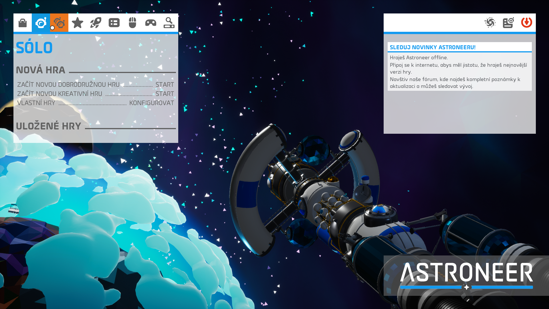 Astroneer v češtině – ukázka hry 1