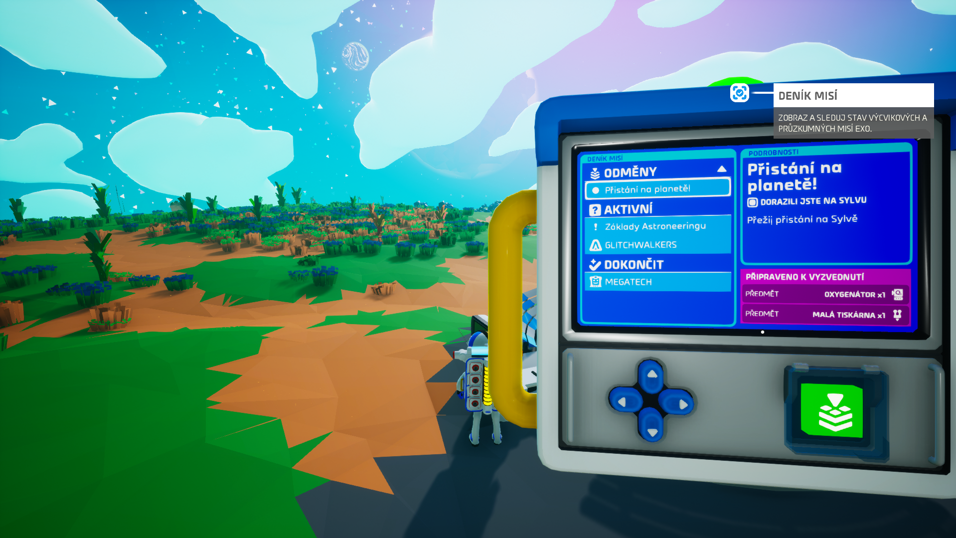 Astroneer v češtině – ukázka hry 4