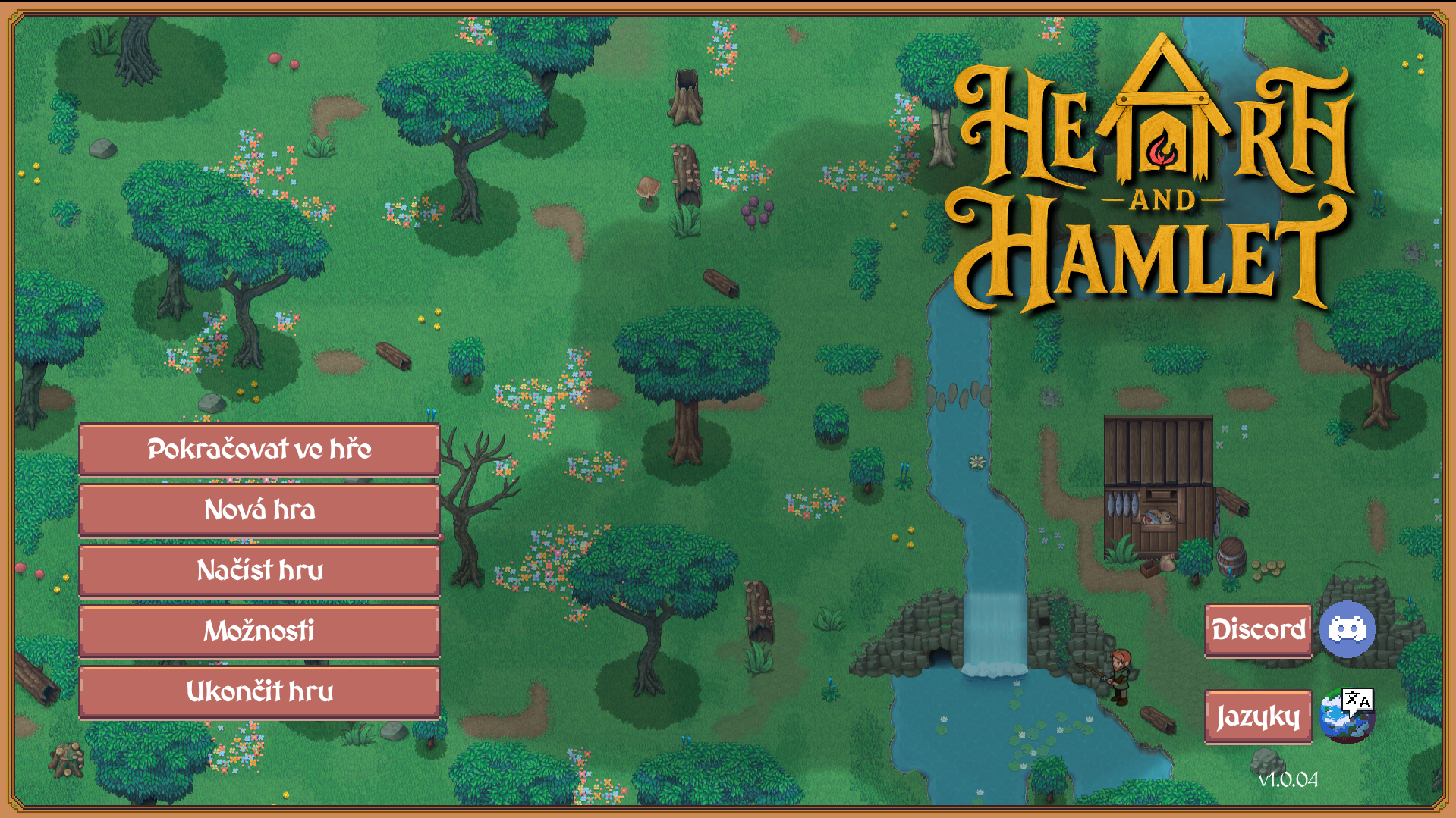 Hearth and Hamlet v češtině – ukázka hry 1
