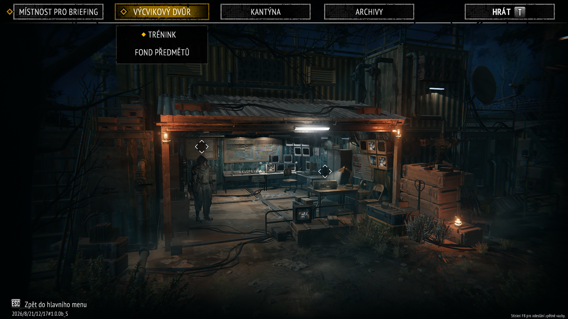 Yet Another Zombie Survivors v češtině – výcvikový dvůr